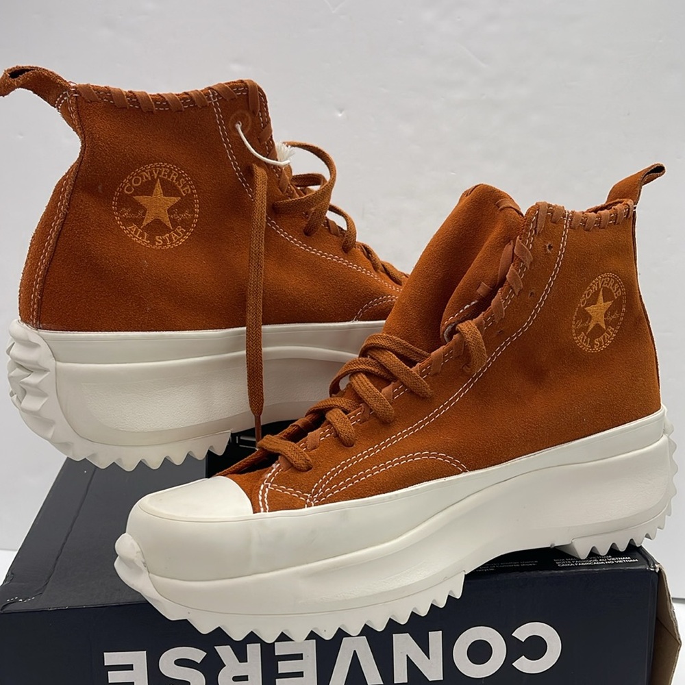 Converse Men’s High-Tops  PLATFORMS Sneakers A04299C
RUN STAR HIKE HI AMBER SE - Picture 10 of 16